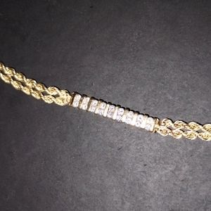 Diamond tennis bracelet